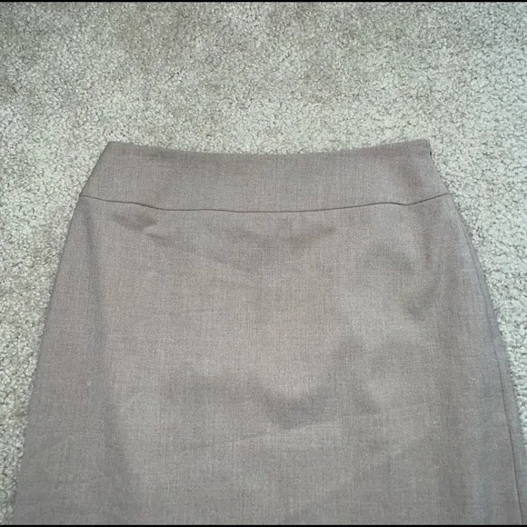 Light Brown / Gray Dress Skirt size 2 - Picture 4 of 11